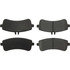 104.16811 by CENTRIC - Posi Quiet Semi-Metallic Brake Pads with Hardware