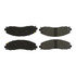 104.16910 by CENTRIC - Posi Quiet Semi-Metallic Brake Pads with Hardware