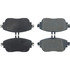 104.16940 by CENTRIC - Posi Quiet Semi-Metallic Brake Pads with Hardware