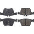 104.17610 by CENTRIC - Posi Quiet Semi-Metallic Brake Pads with Hardware