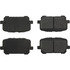 104.1766 by CENTRIC - Posi Quiet Semi-Metallic Brake Pads with Hardware