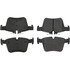 104.17950 by CENTRIC - Posi Quiet Semi-Metallic Brake Pads