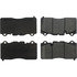 104.18350 by CENTRIC - Posi Quiet Semi-Metallic Brake Pads with Hardware