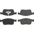 104.18660 by CENTRIC - Posi Quiet Semi-Metallic Brake Pads