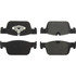 104.19240 by CENTRIC - Posi Quiet Semi-Metallic Brake Pads