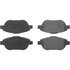 104.19330 by CENTRIC - Posi Quiet Semi-Metallic Brake Pads