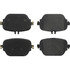 104.20470 by CENTRIC - Posi Quiet Semi-Metallic Brake Pads