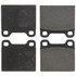 105.00310 by CENTRIC - Posi Quiet Ceramic Brake Pads with Shims