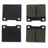 105.00440 by CENTRIC - Posi Quiet Ceramic Brake Pads with Shims