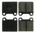 105.00960 by CENTRIC - Disc Brake Pad