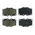 105.01370 by CENTRIC - Posi Quiet Ceramic Brake Pads with Shims and Hardware