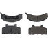 Centric 105.02151 Disc Brake Pad Set Posi Quiet Ceramic Brake Pads with Shims and Hardware