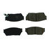 105.02760 by CENTRIC - Posi Quiet Ceramic Brake Pads with Shims