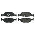 105.02790 by CENTRIC - Posi Quiet Ceramic Brake Pads with Shims and Hardware