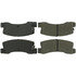 Centric 105.03520 Disc Brake Pad Set Posi Quiet Ceramic Brake Pads with Shims and Hardware