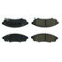 105.03760 by CENTRIC - Posi Quiet Ceramic Brake Pads with Shims and Hardware