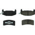 105.03770 by CENTRIC - Posi Quiet Ceramic Brake Pads with Shims and Hardware