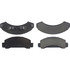 105.03870 by CENTRIC - Posi Quiet Ceramic Brake Pads with Shims and Hardware