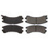 105.0401 by CENTRIC - Posi Quiet Ceramic Brake Pads with Shims and Hardware