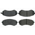 105.0422 by CENTRIC - Posi Quiet Ceramic Brake Pads with Shims and Hardware