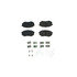 105.04330 by CENTRIC - Posi Quiet Ceramic Brake Pads with Shims and Hardware