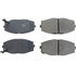 105.04350 by CENTRIC - Posi Quiet Ceramic Brake Pads with Shims and Hardware