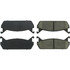 105.04580 by CENTRIC - Posi Quiet Ceramic Brake Pads with Shims and Hardware