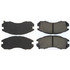 105.04700 by CENTRIC - Posi Quiet Ceramic Brake Pads with Shims and Hardware