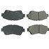 105.04760 by CENTRIC - Posi Quiet Ceramic Brake Pads with Shims and Hardware