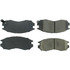 105.04840 by CENTRIC - Posi Quiet Ceramic Brake Pads with Shims and Hardware