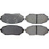 105.05250 by CENTRIC - Posi Quiet Ceramic Brake Pads with Shims and Hardware