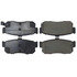 105.05400 by CENTRIC - Posi Quiet Ceramic Brake Pads with Shims and Hardware