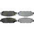 105.05720 by CENTRIC - Posi Quiet Ceramic Brake Pads with Shims and Hardware