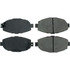 105.05710 by CENTRIC - Posi Quiet Ceramic Brake Pads with Shims and Hardware