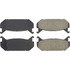 105.05840 by CENTRIC - Posi Quiet Ceramic Brake Pads with Shims and Hardware