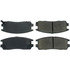 105.05800 by CENTRIC - Posi Quiet Ceramic Brake Pads with Shims and Hardware