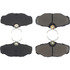 105.06100 by CENTRIC - Posi Quiet Ceramic Brake Pads with Shims and Hardware