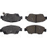 105.06211 by CENTRIC - Posi Quiet Ceramic Brake Pads with Shims and Hardware