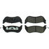 105.06740 by CENTRIC - Posi Quiet Ceramic Brake Pads with Shims and Hardware