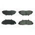 105.06790 by CENTRIC - Posi Quiet Ceramic Brake Pads with Shims and Hardware