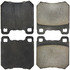Centric 105.07091 Disc Brake Pad Set Posi Quiet Ceramic Brake Pads with Shims
