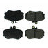 105.06450 by CENTRIC - Posi Quiet Ceramic Brake Pads with Shims and Hardware