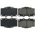 105.0647 by CENTRIC - Posi Quiet Ceramic Brake Pads with Shims and Hardware