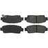 105.0672 by CENTRIC - Posi Quiet Ceramic Brake Pads with Shims and Hardware