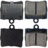 105.07390 by CENTRIC - Posi Quiet Ceramic Brake Pads with Shims and Hardware