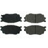 105.07550 by CENTRIC - Posi Quiet Ceramic Brake Pads with Shims and Hardware