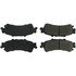 105.07921 by CENTRIC - Posi Quiet Ceramic Brake Pads with Shims and Hardware