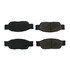 105.08050 by CENTRIC - Posi Quiet Ceramic Brake Pads with Shims and Hardware