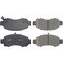 105.08320 by CENTRIC - Posi Quiet Ceramic Brake Pads with Shims and Hardware