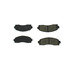 105.08330 by CENTRIC - Posi Quiet Ceramic Brake Pads with Shims and Hardware